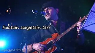 Tum Se Hi   Mohit Chauhan   Unplugged Version   Jab We Met   Mtv Unplugged   Lyrical Video     YouTu