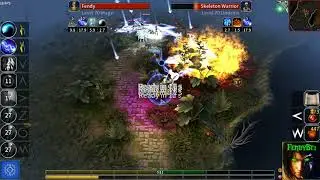 Eternium v1.4.2 - Mage Apprentice set build with new weapons set and skills TL118... (BETA)