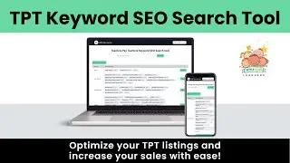Teachers Pay Teachers Keyword SEO Search Tool - Keyword Tool For TPT Sellers