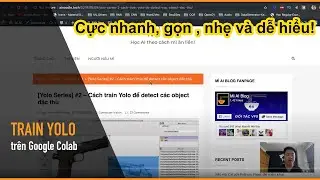 Chi tiết cách train Yolo trên Google Colab - Mì AI