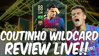FIFA 22 LIVE COUTINHO REVIEW WINTER WILDCARD STREAM!! LIVE 6PM CONTENT!!