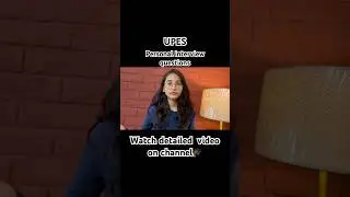 📍UPES Personal Interview Questions 2025 | MBA & UG Admissions PI Round || #upes #interviewtips