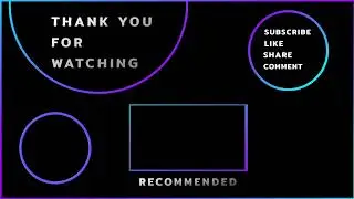 Outro | Subscribe, Like, Share Animation | End Screen for Youtube | Attractive Outro | BTM (SHORTS)