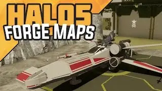 Halo 5 Forge Maps - Flyable X-Wing (Aesthetic)