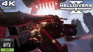 Helldivers 2: 4K Gameplay No Commentary ULTRA Settings | RTX 5090 P1030