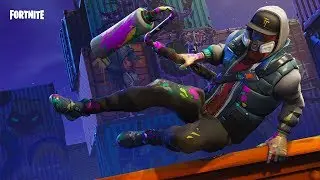 Fortnite New Abstrakt (Outfit) & Renegade Roller (Pickaxe) Gameplay