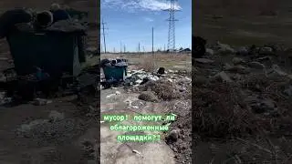 мусор! помогут ли облагороженные площадки?! #earthday