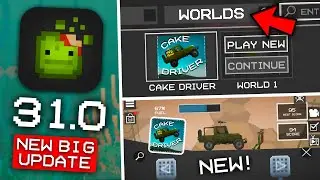 NEW UPDATE 31.0! NEW WORLDS! WORLD EDITOR! NEW FEATURES in Melon Playground