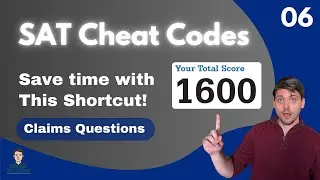 SAT Reading Hack: How to Crush Claims Questions Fast