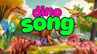 🦖 Dinosaur Dance Song for Kids | Fun Learning Video | Baby Songs & Nursery Rhymes 🎶