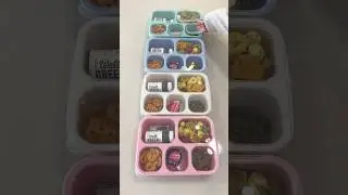 Lunch Box Restock 🌱 #asmr #restock #satisfying #lunch #lunchbox #fyp #shorts #viralvideo #healthy
