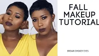 FALL MONOCHROMATIC MAKEUP TUTORIAL
