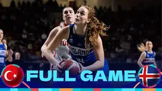 T&uuml;rkiye v Iceland | Full Basketball Game | FIBA Women's EuroBasket Qualifiers 2025