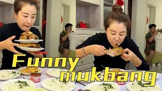 【mukbang】Husband, you really don&rsquo;t know what you will miss?#Tricky