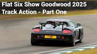 Flybys and Loud Accelerations - Track Action at Flat Six Show 2025 - Part One