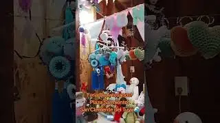 FERIA DE ARTESANOS, PLAZA SARMIENTO. SAN CLEMENTE DEL TUYU🌊🇦🇷