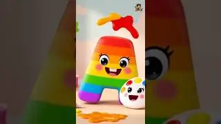 A to G Art Alphabet 🎨 |  Cartoon ABC for Kids | Learn with Fun #nursery #cartoon #abcd #rhymes
