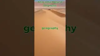 Driest Place on Earth Has No Rainfall
