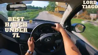 Conquering Broken Village Roads in Tata Tiago | RAW POV Drive | Himachal Pradesh