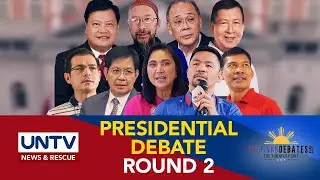 Presidential Debate Round 2: Comelec PiliPinas Debates 2022 | April 3, 2022