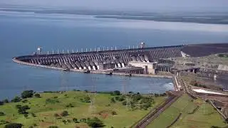 🌎 Lago de Itaipu (PR/Paraguai, 1.350 km&sup2;) | Geo Fatos Cortes
