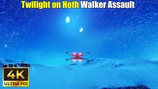 Battlefront 1 in 2024: Twilight on Hoth - Walker Assault [PC 4K] - No Commentary