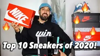 TOP 10 SNEAKERS OF 2020! MY FAVORITE SHOES OF THE YEAR