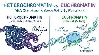 heterochromatin and euchromatin