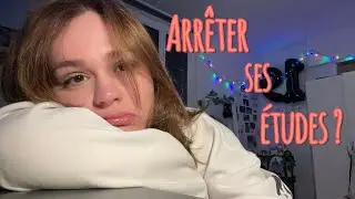 Arrêter ses études ? mon expérience personnelle