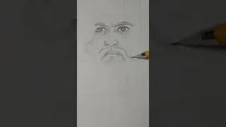 KGF Chapter 2 Yash Drawing 🔥 with violence dialogue 😍 #drawing #kgf #kgf2 #art #yash #artist #shorts