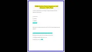 VSIM Andrew Davis Questions and Answers 100 Pass21 636x882