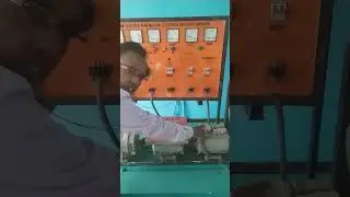 How to operate Electrical Machine Trainer | #shorts | #youtubeshorts | #electricalmachine