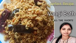 Vangi Bath Recipe | Homemade vangi Bath Masala with Vangi Bath Recipe # Brijal Rice. 