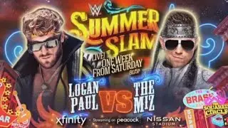 WWE Summer Slam 2022 Official Match Card - [V2]