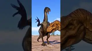Trex vs Theri , Claw Power or Jaw Power- Who wins! #trex #theri #claw #power #powerful #dinosaurs