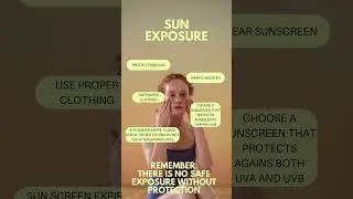 Protect yourself from the sun - with sunscreen and appropriate clothing