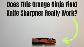 Обзор точилки для ножей Orange Ninja 8 в 1