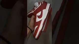 Nike Dunk Low University Red unboxing #unboxing #sneakers #nike #dunk #unc