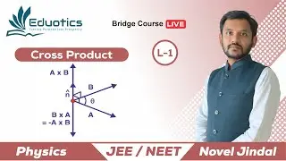 (Cross product) Lecture 1 | Bridge Course | Pinnaclo Eduotics | JEE / NEET Physics