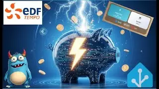 TEMPO EDF et Home Assistant: Ne vous faites plus pi&eacute;ger par les JOURS ROUGES !