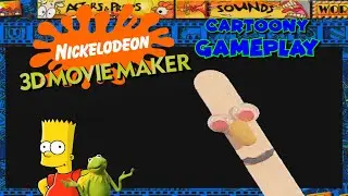 Cartoony Gameplay: Nickelodeon 3D Movie Maker