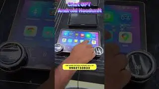 Chat GPT Android Headunit | Advanced Music System | Car Accessories Chennai | Car Sense
