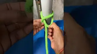Amazing Rope Work!! #camping #rope #campingknots