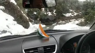 Himachal Dalhousi road block heavy snowfall