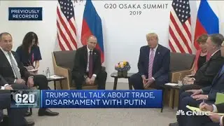 Trump says he has a 'very, very good relationship' with Putin | Squawk Box Europe