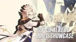 F2P C0 Albedo Hybrid Build Showcase | Genshin Impact