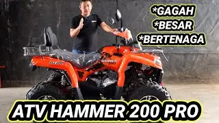 BIG ATV 200 HAMMER PRO  🔥 GAGAH, BESAR, BERTENAGA ✅
