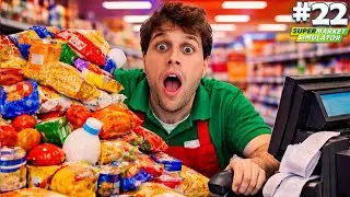 UN GRAN EPISODIO EN EL SUPERMERCADO | Supermarket Simulator #22