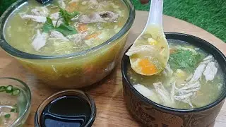 Chicken Sweet Corn Soup Recipe | Easy Indo-Chinese Soup | Winter Special Comfort Food