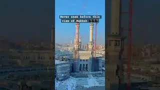 Hidden View of Makkah That Few People Ever See 🕋 !! #viral #shortsviral #ytshorts #shortvideos
